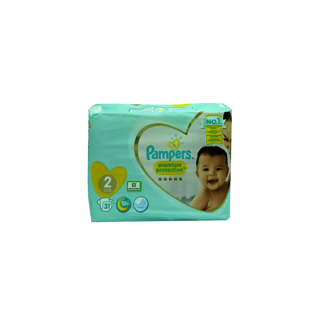 Pampers S2 (3-8 Kg)- 31.s product available at family pharmacy online buy now at qatar doha