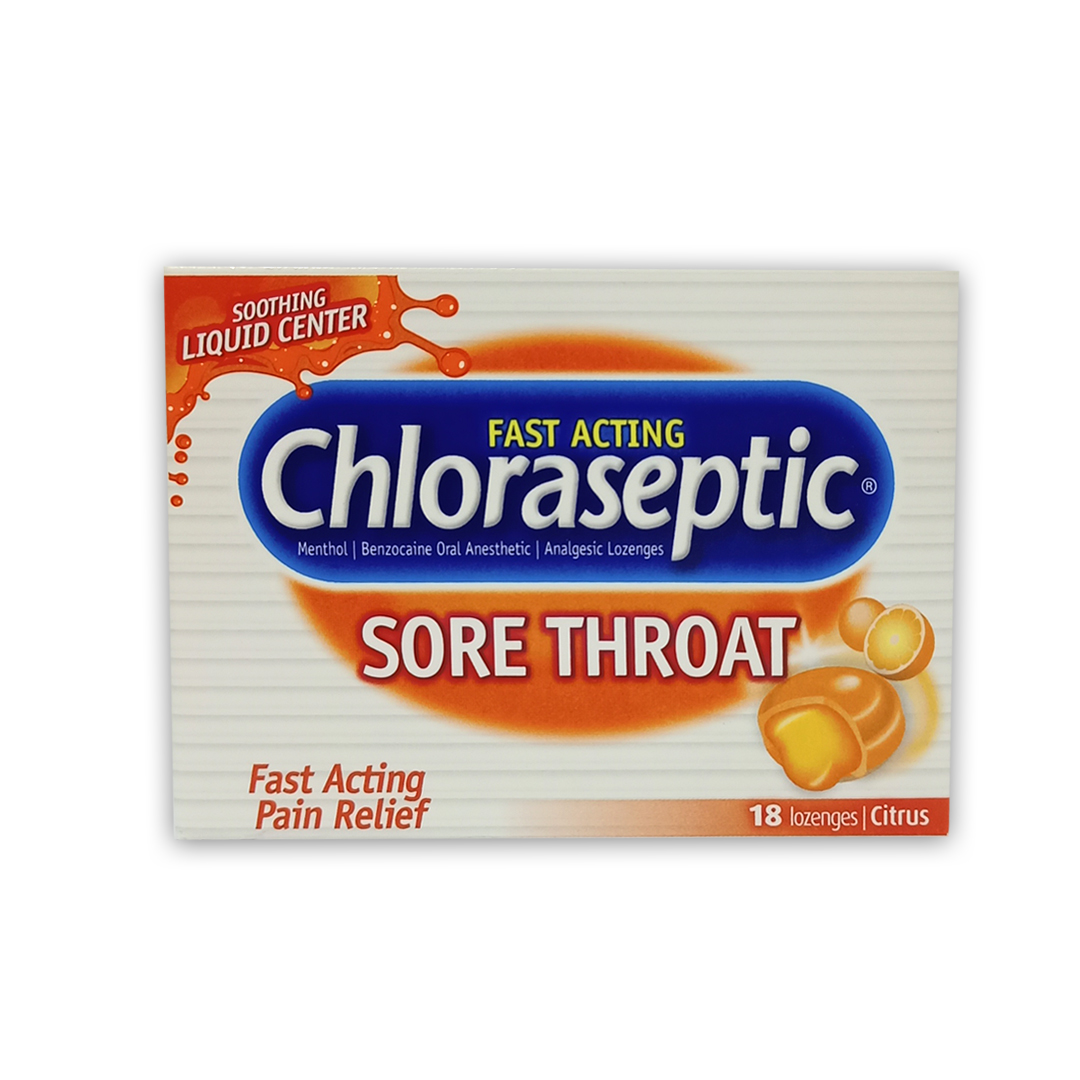 Chloraseptic (citrus)lozenges 18.s product available at family pharmacy online buy now at qatar doha