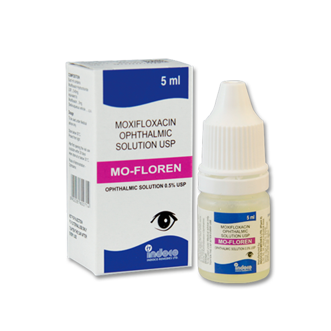 buy online Mo-Floren Opthalmic Solution 5Ml 1  Qatar Doha