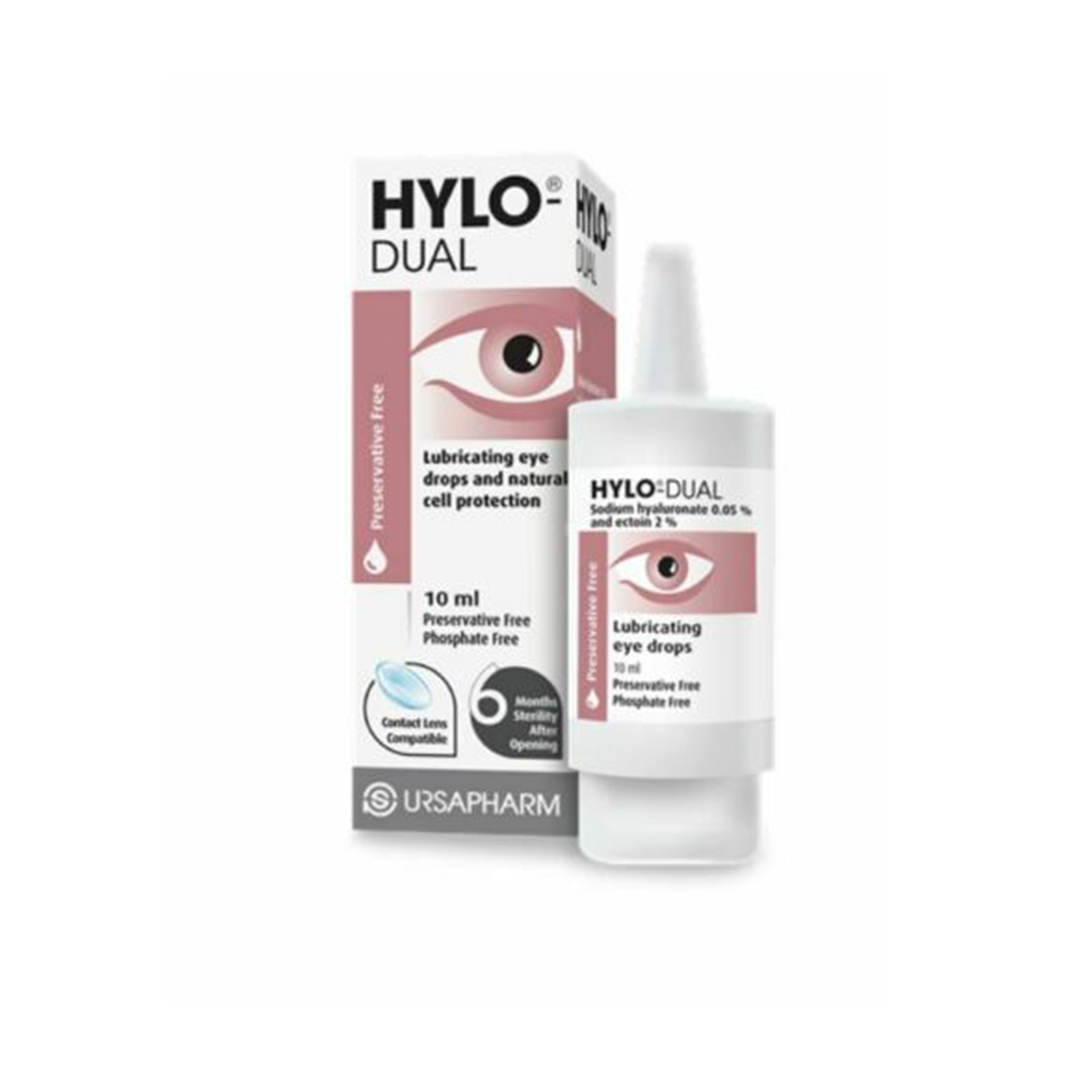 Hylo-dual Eye Drops 10ml product available at family pharmacy online buy now at qatar doha