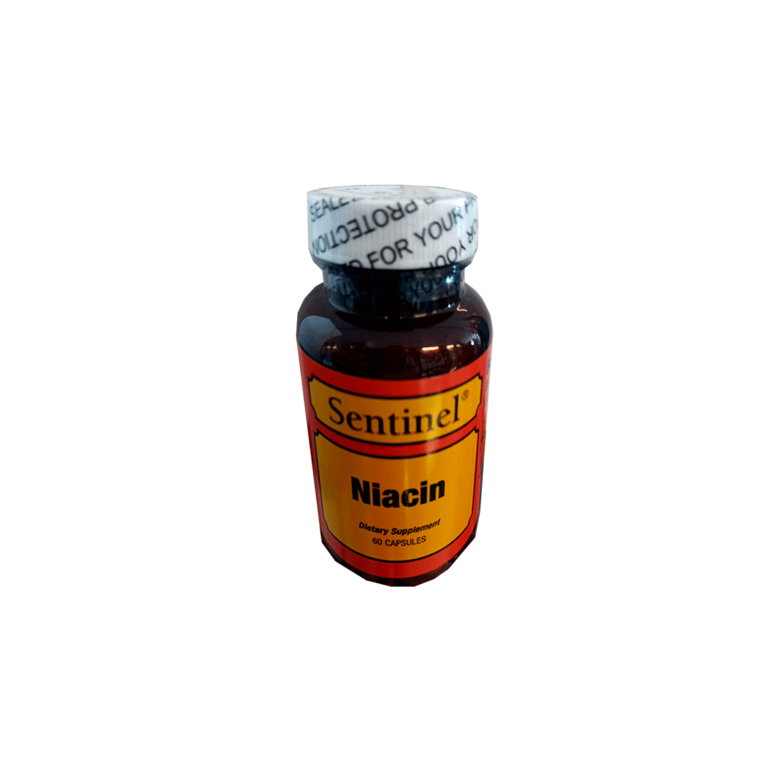 Niacin Capsule 60.s Sentinel product available at family pharmacy online buy now at qatar doha