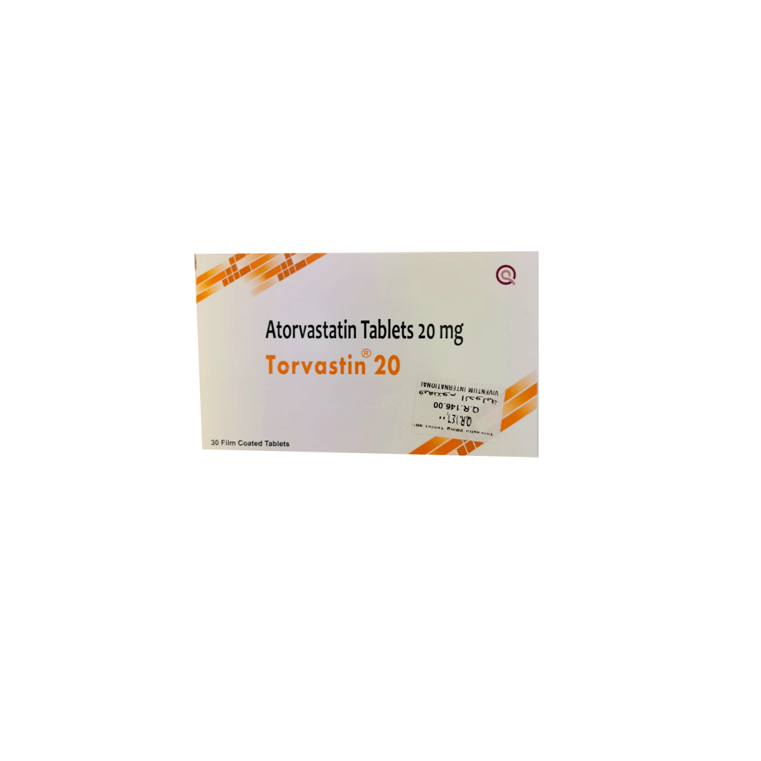 Torvastin 20 Mg Tablet 30.s product available at family pharmacy online buy now at qatar doha