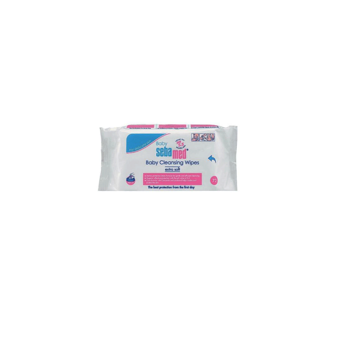 Sebamed Baby Wet Wipes 72'S Withaloe Vera product available at family pharmacy online buy now at qatar doha
