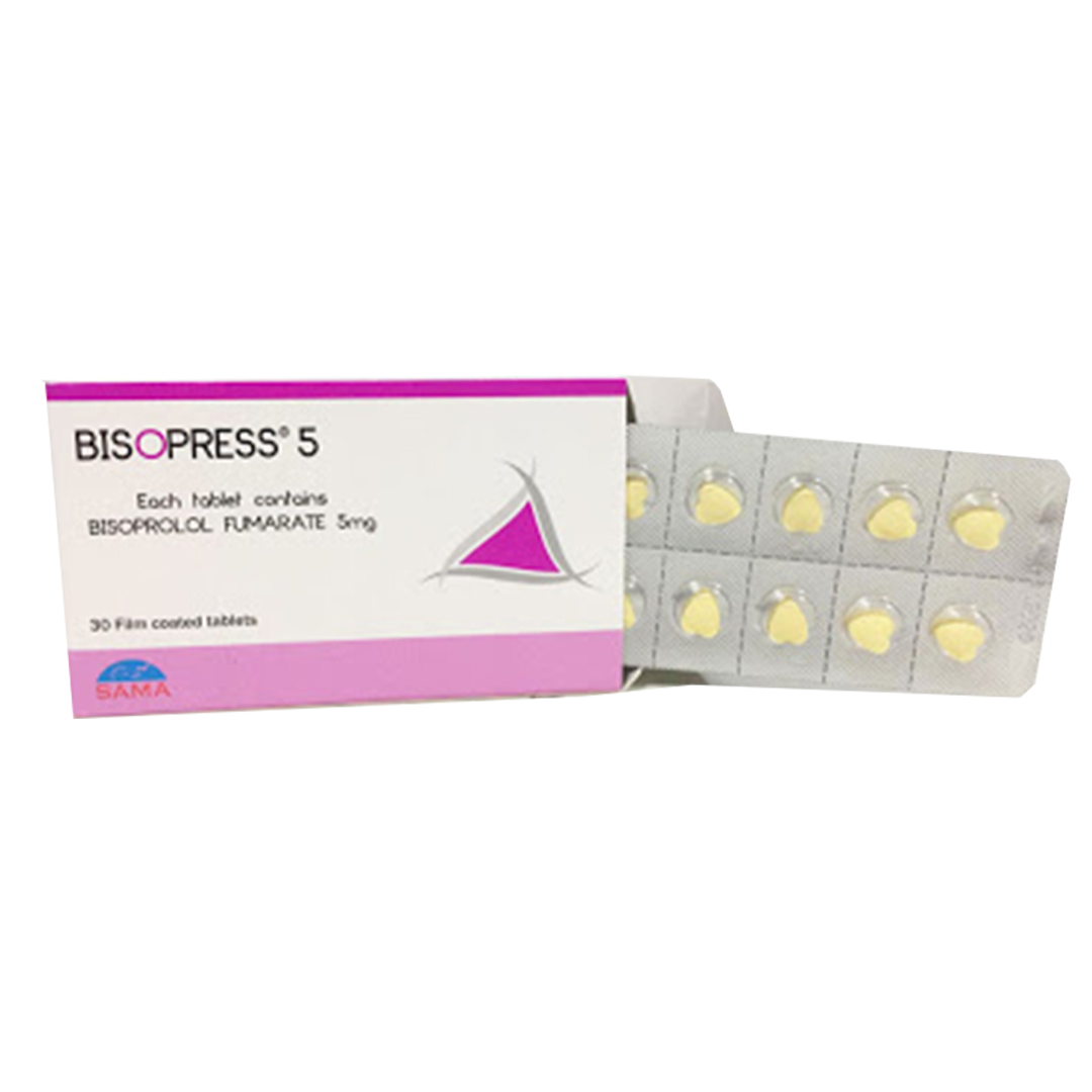 Bisopress 5mg Tablet 28.s product available at family pharmacy online buy now at qatar doha