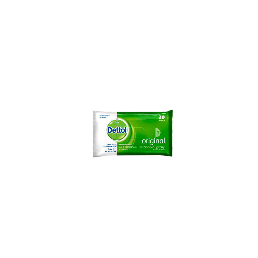 buy online Dettol Surface Wipes 20'S   Qatar Doha