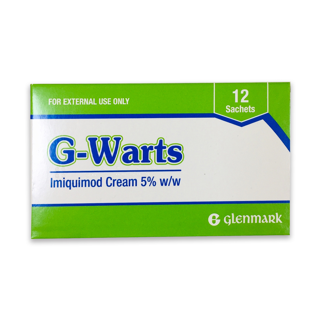 G-warts Imiquimod Cream 12 Sachets product available at family pharmacy online buy now at qatar doha