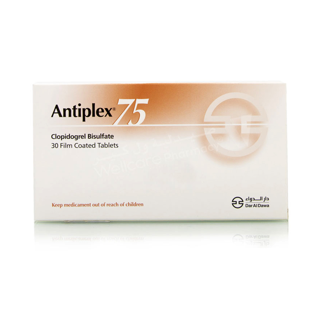 buy online Antiplex 75 Mg Tablet 30'S   Qatar Doha