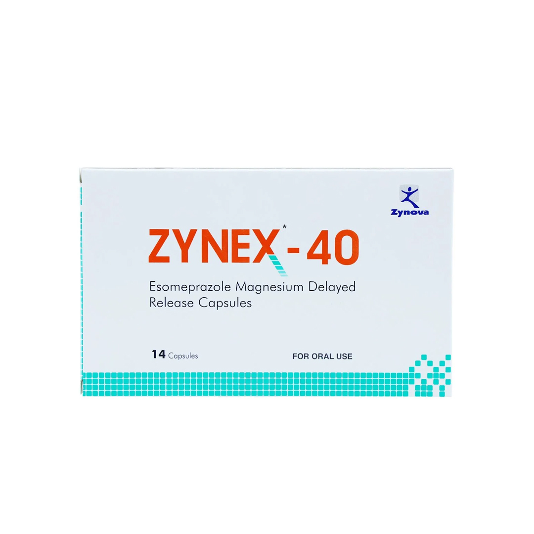 buy online Zynex 40mg Capsules 14's 14  Qatar Doha