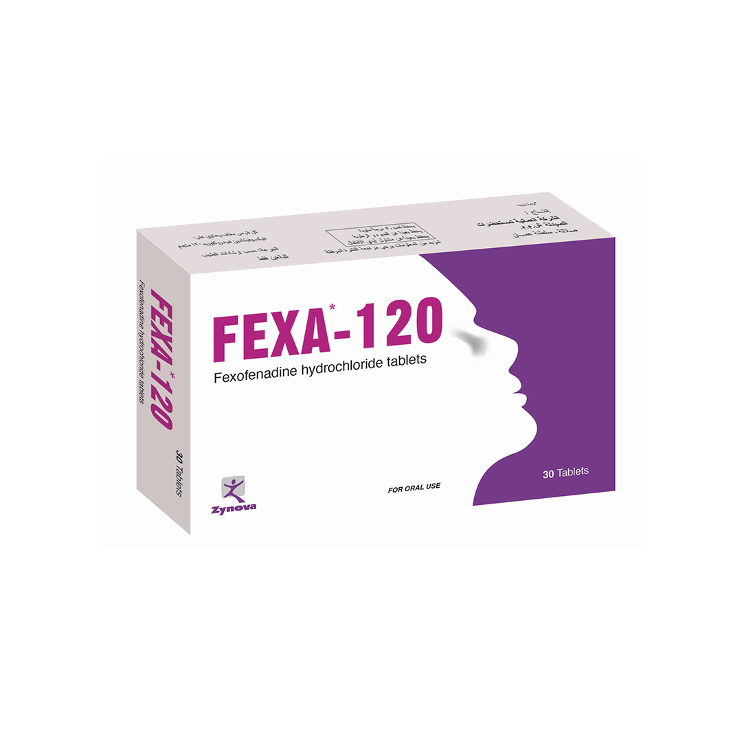 buy online Fexa 120 Mg Tablet 30's   Qatar Doha