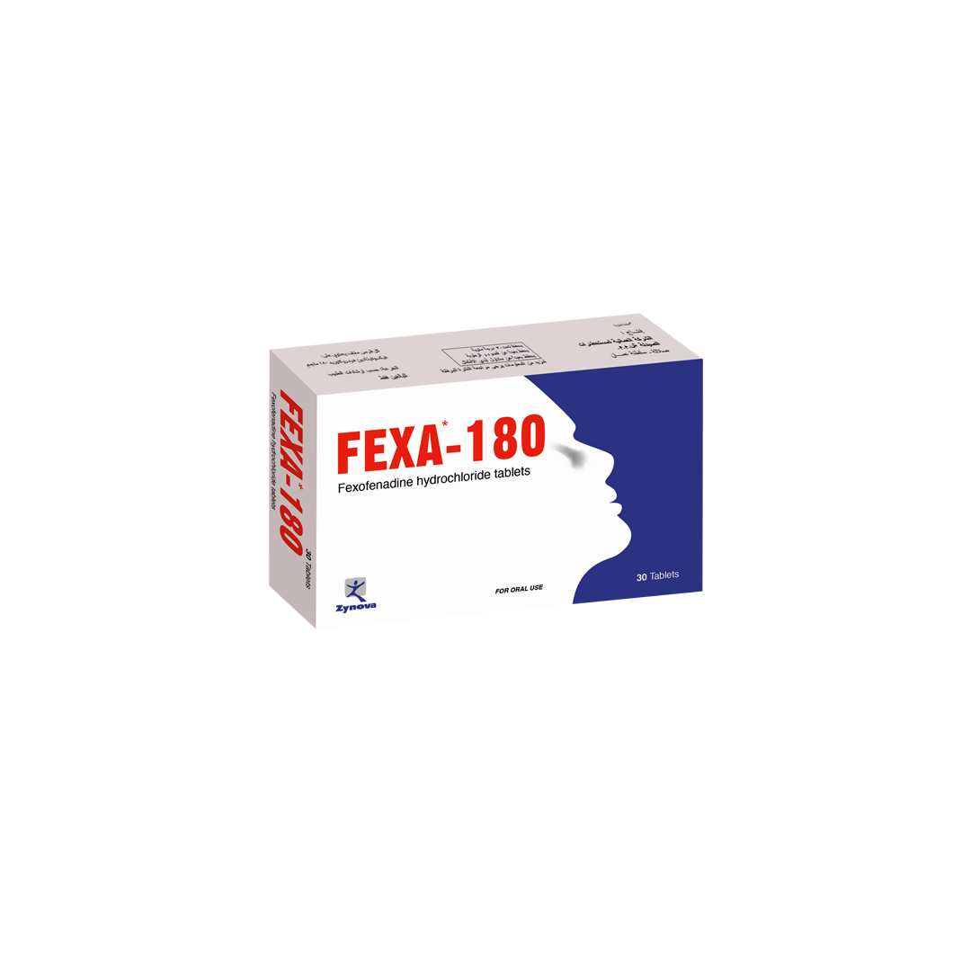 Fexa 180 Mg Tablet 30.s product available at family pharmacy online buy now at qatar doha