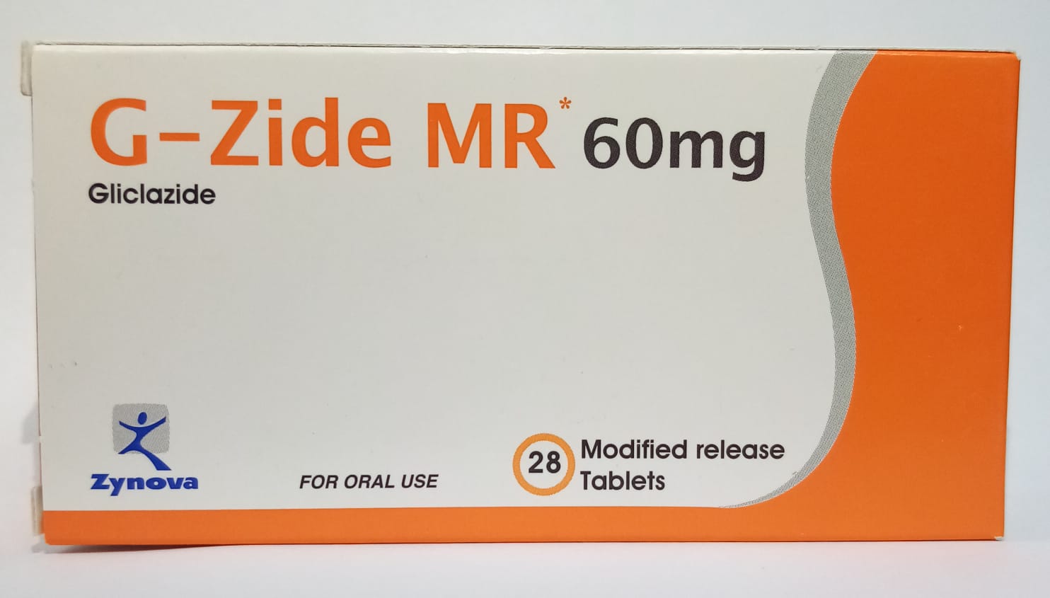 buy online G-zide Mr 60 Mg Tablet 28's   Qatar Doha