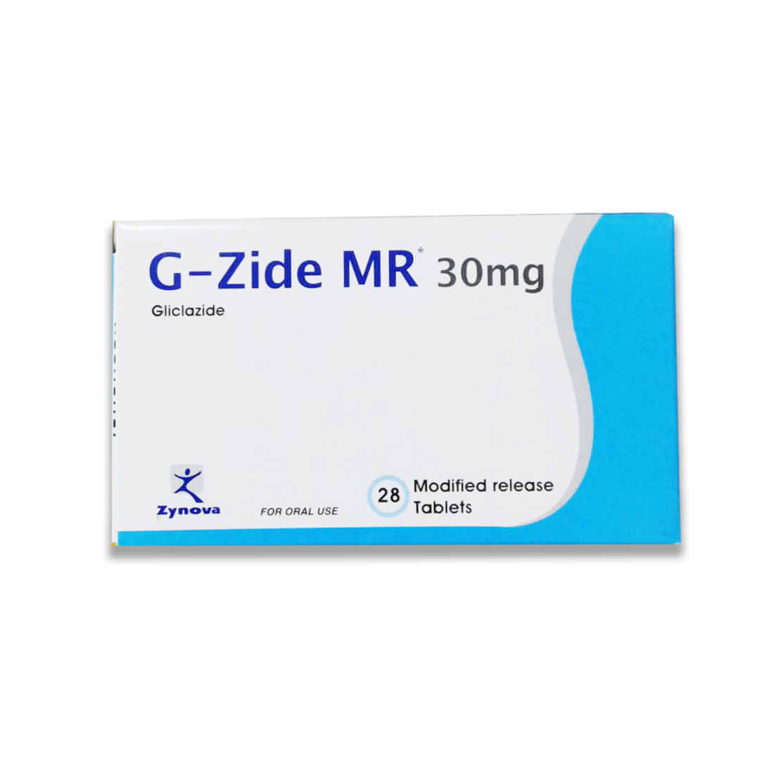 buy online G-zide Mr 30 Mg Tablet 28's   Qatar Doha