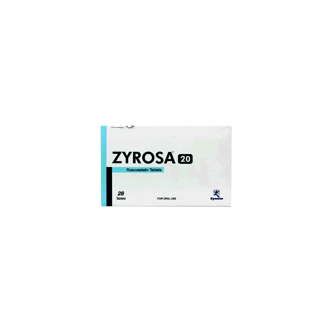 buy online Zyrosa 20 Mg Tablet 28's   Qatar Doha