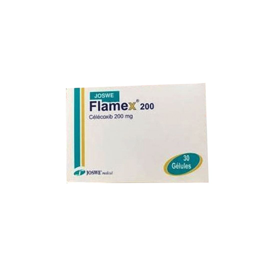 Flamex 200 Mg Capsule 30.s product available at family pharmacy online buy now at qatar doha