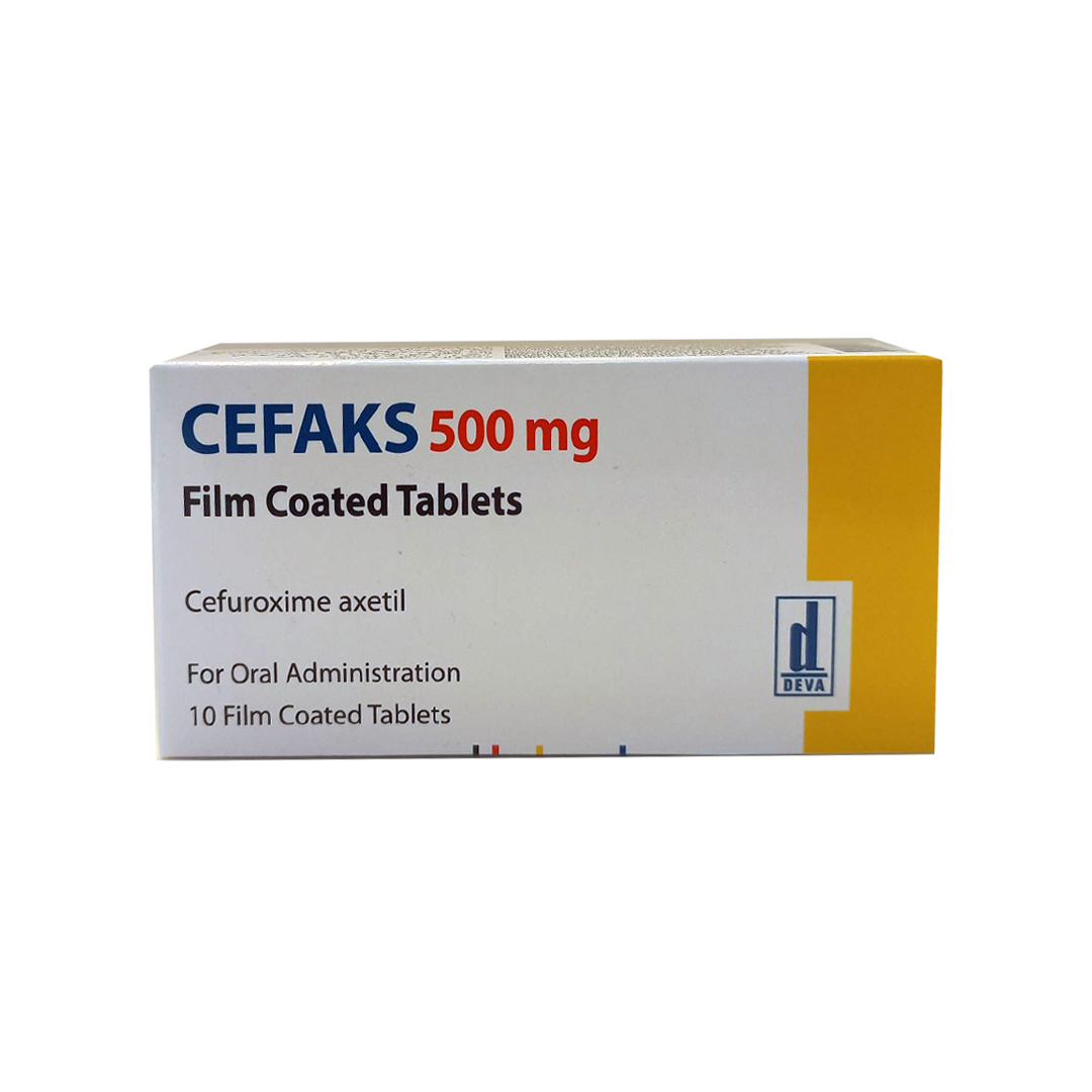 Cefaks 500mg Film Coated Tablets 10.s product available at family pharmacy online buy now at qatar doha