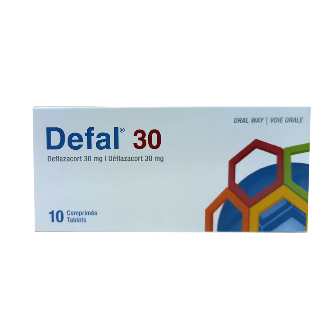 Defal 30mg Tablets 10.s product available at family pharmacy online buy now at qatar doha