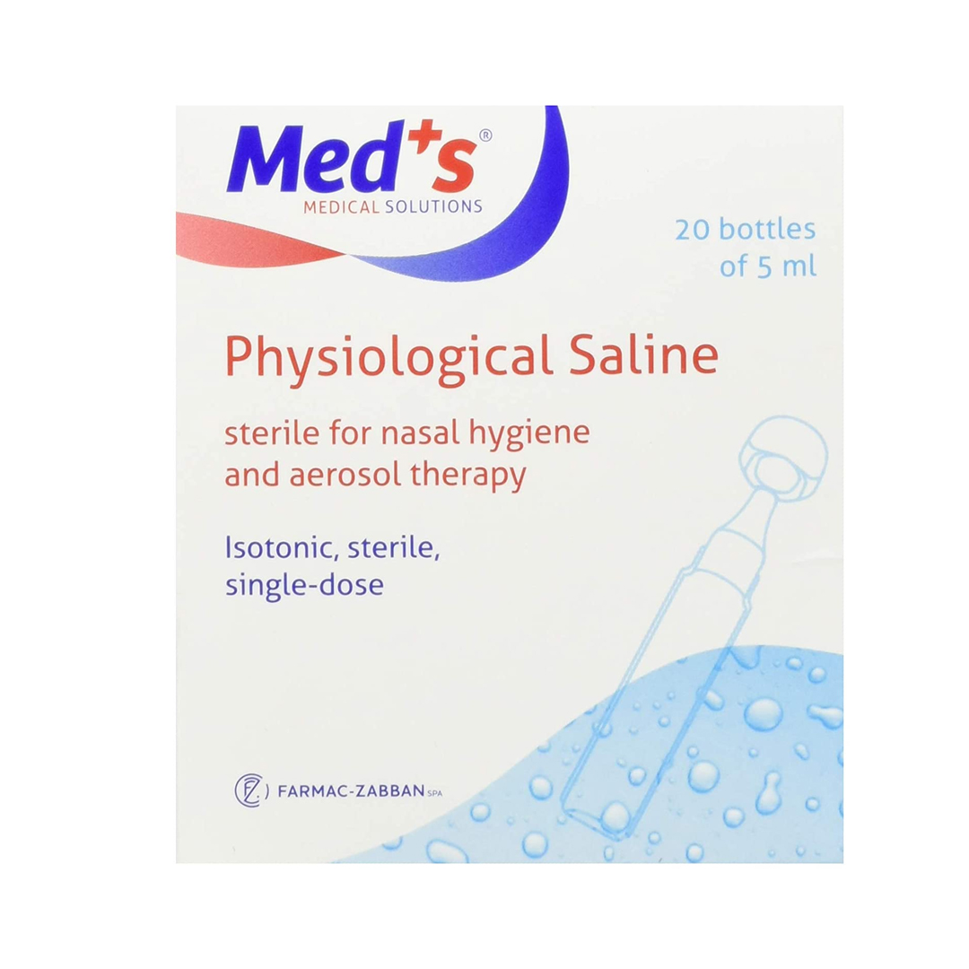PHYSIOLOGICAL SALINE SOLUTION (MED+S) 2ML X 10'S product available at family pharmacy online buy now at qatar doha