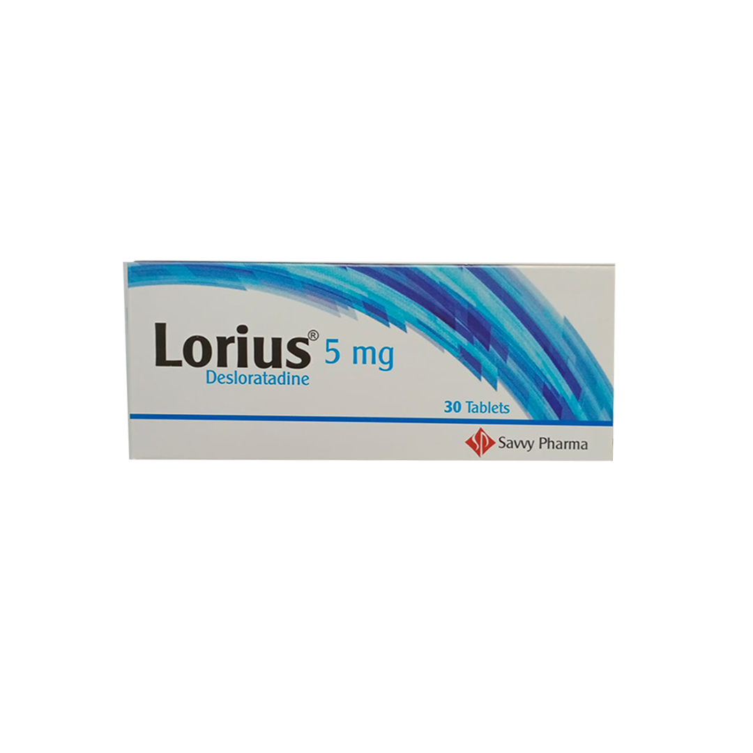 Lorius 5mg Film Coated Tablets 30.s product available at family pharmacy online buy now at qatar doha