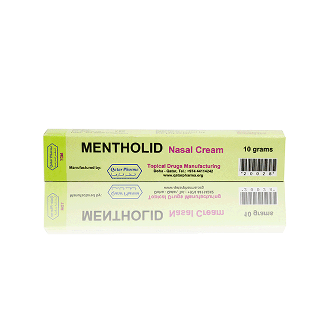 buy online Mentholid Nasal Cream 10Gm 1  Qatar Doha