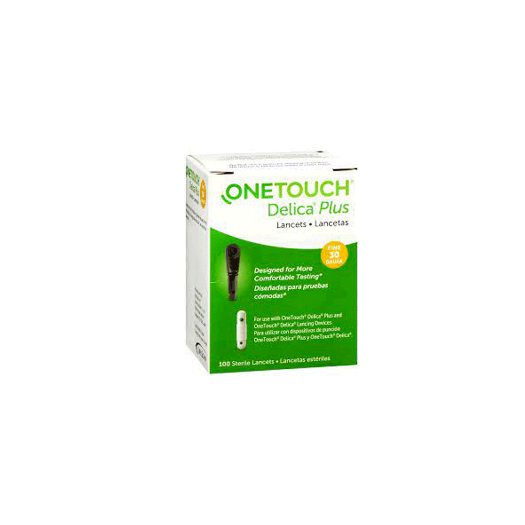 ONE TOUCH DELICA SAFETY LANCET 100'S product available at family pharmacy online buy now at qatar doha