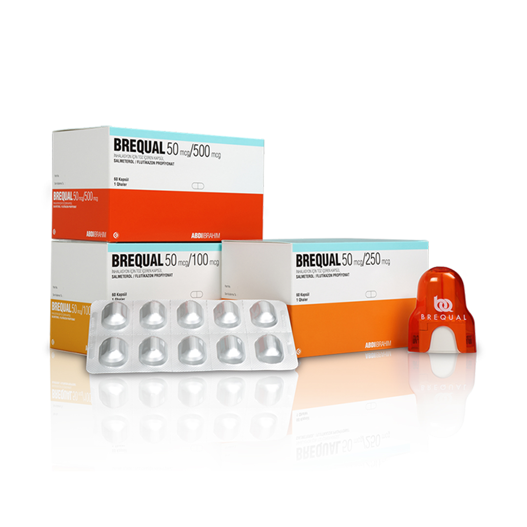 buy online Brequal 50Mcg/250Mcg Cap 60'S   Qatar Doha