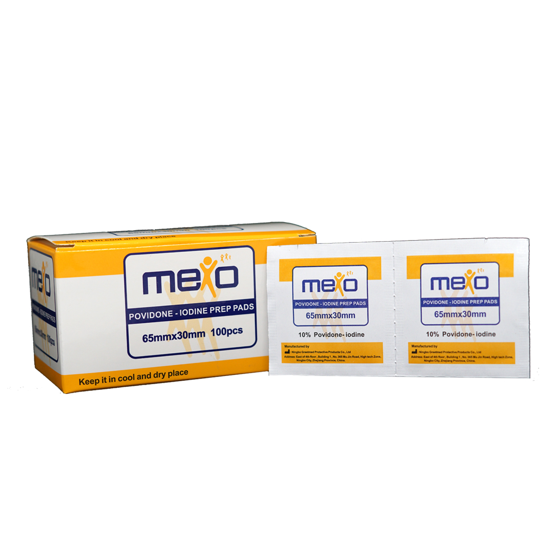 MEXO BIODINE SWABS (65 X 30CM) 100'S -TRUSTLAB product available at family pharmacy online buy now at qatar doha