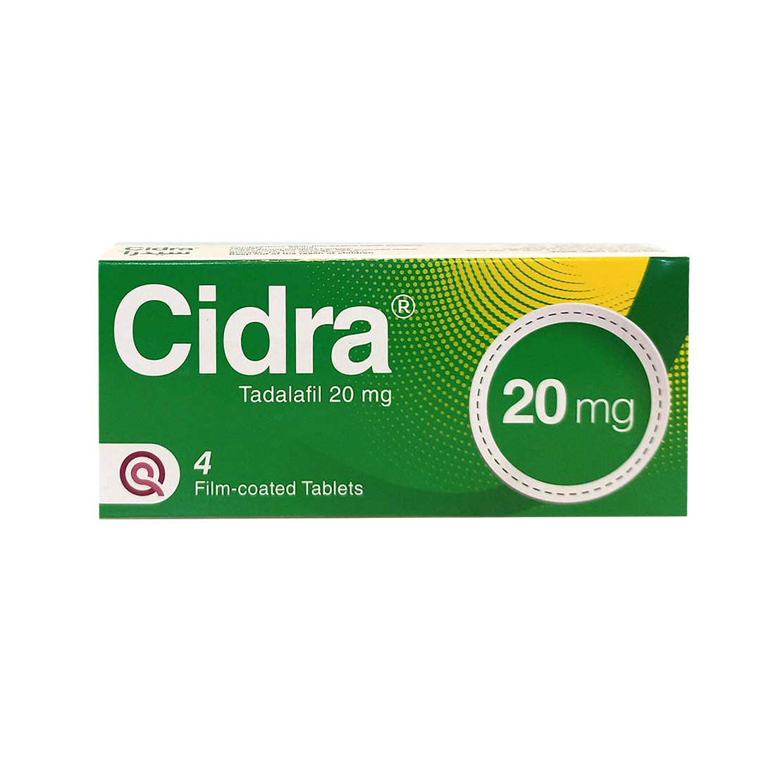 Cidra 20 Mg Tablet 4.s product available at family pharmacy online buy now at qatar doha