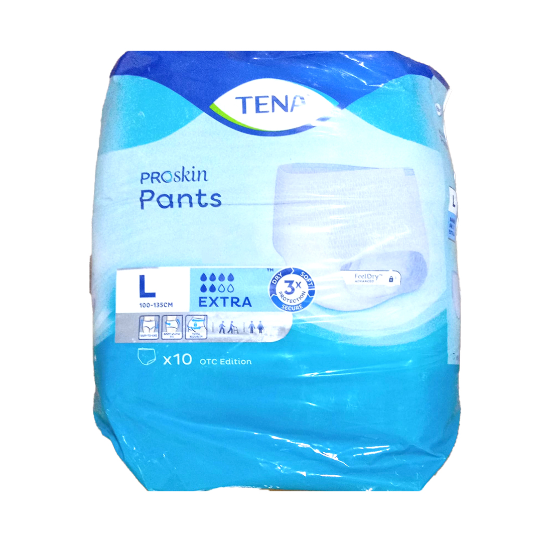 Tena Pants( Extra Large ) Adult Diapers-10.s product available at family pharmacy online buy now at qatar doha