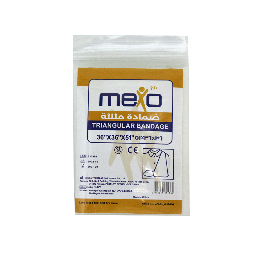 Mexo Triangular Bandage (36" X 36" X51")-trustlab product available at family pharmacy online buy now at qatar doha