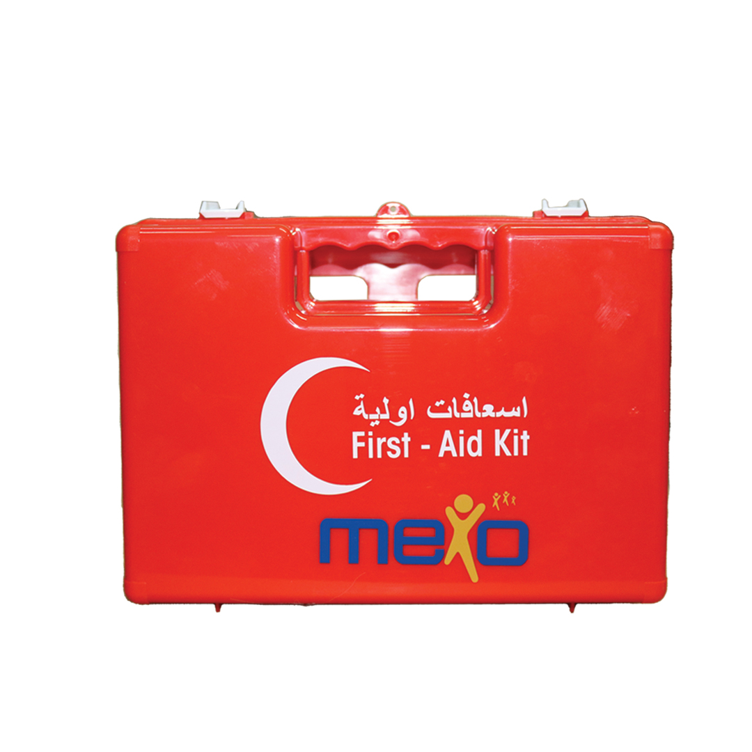 Mexo Fa Box Empty(29x20x12cm)orange W/wallmount Bracket(s) -trustlab product available at family pharmacy online buy now at qatar doha