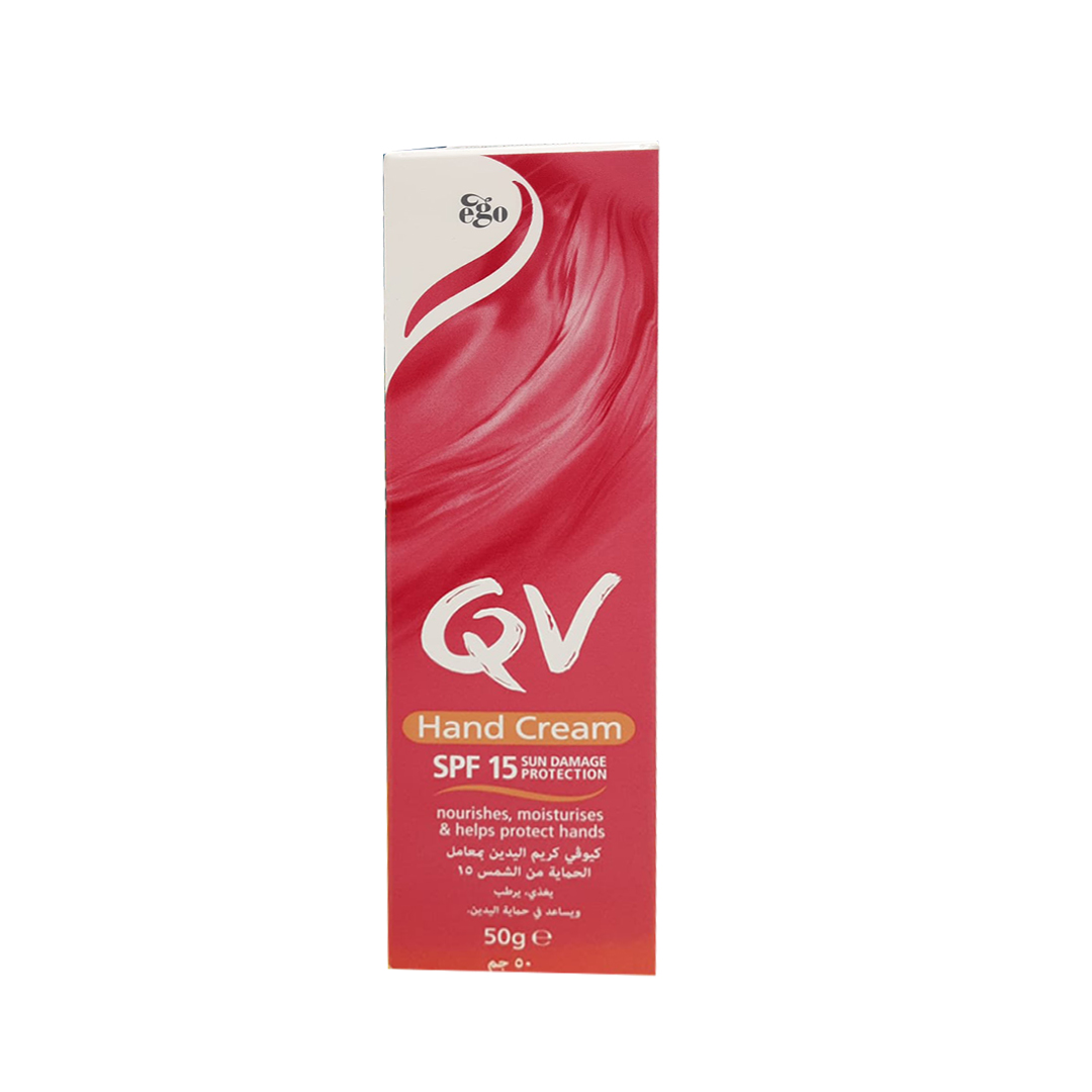 Qv Hand Cream ( Spf 15) 50 Gm product available at family pharmacy online buy now at qatar doha