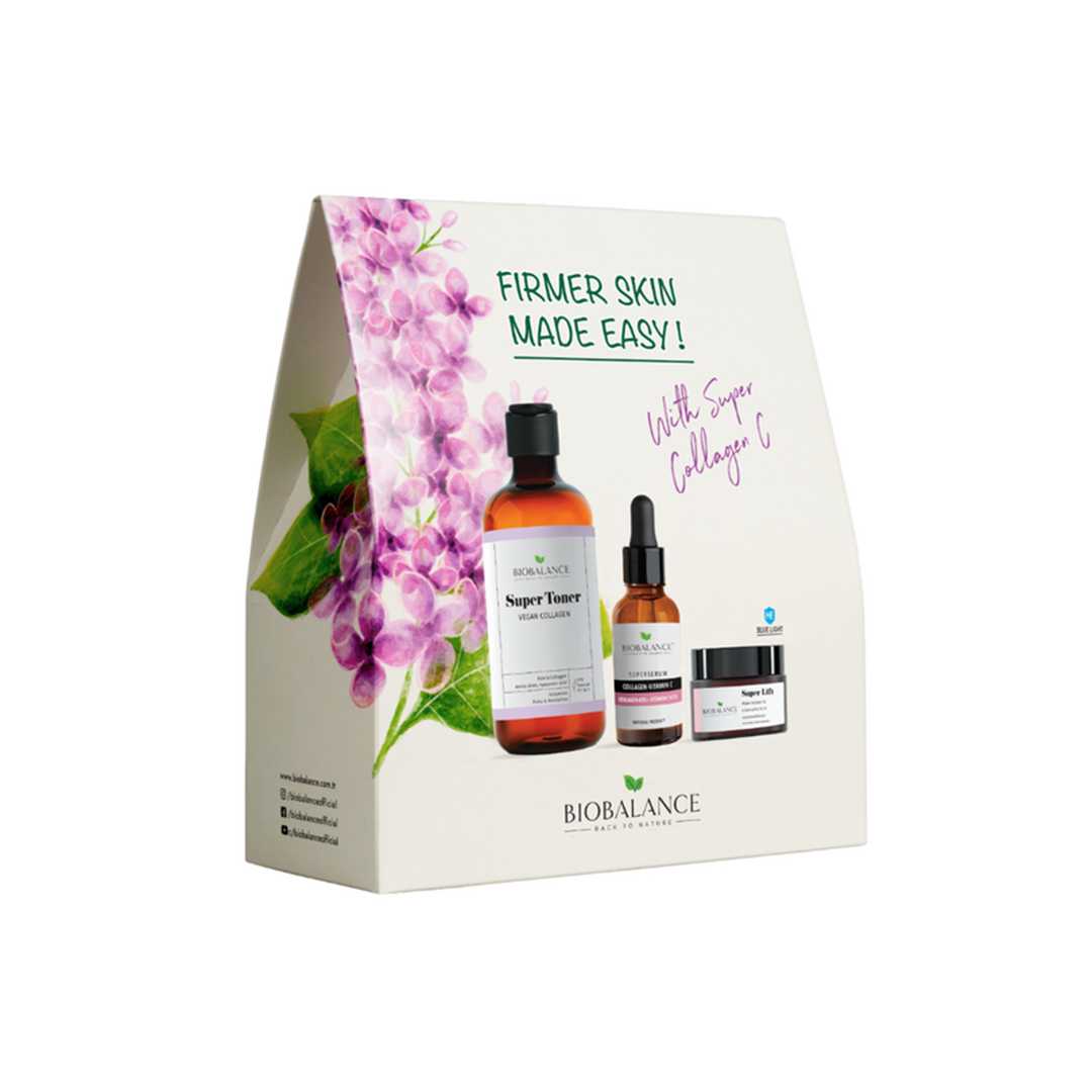 Biobalance- Bundle Of Colagen Toner+serum +lift Cream product available at family pharmacy online buy now at qatar doha