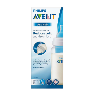 Philips Avent Anti-colic Bottle -125ml product available at family pharmacy online buy now at qatar doha