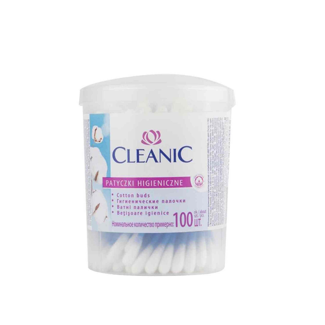 Cleanic Cotton Buds Round- 100.s product available at family pharmacy online buy now at qatar doha