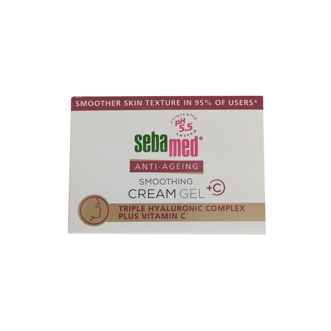 Sebamed Anti-ageing Smoothing Cream Gel 50ml product available at family pharmacy online buy now at qatar doha
