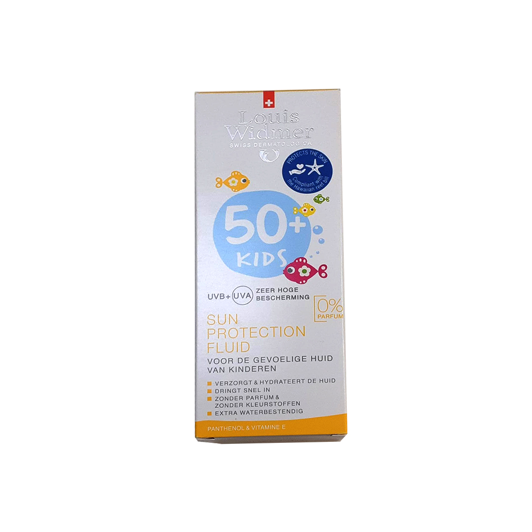 buy online Louis Widmer Kids Sun Protection Fluid 50+-100ml 1  Qatar Doha