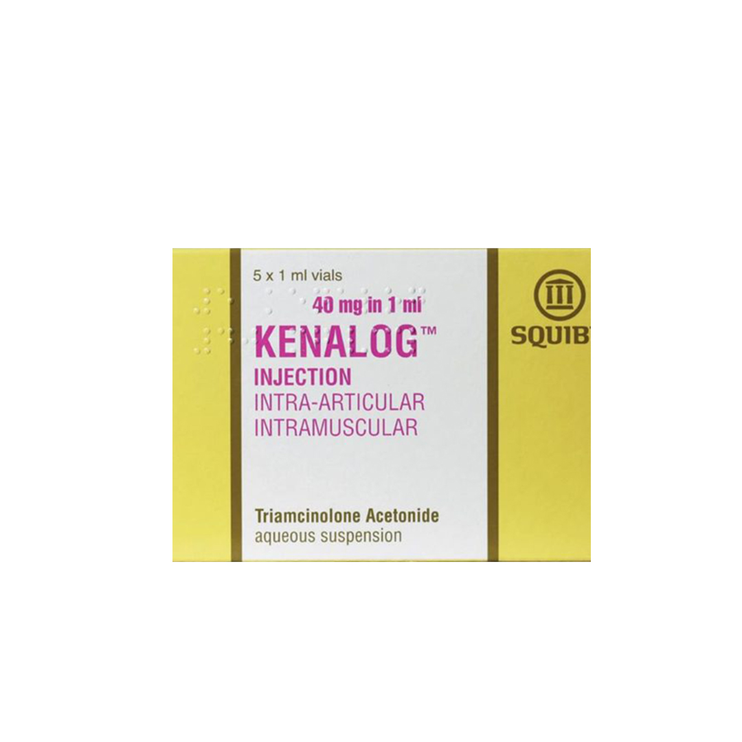 Kenalog 40mg/1ml (triamcinolone Acetonide) Injection 5.s product available at family pharmacy online buy now at qatar doha