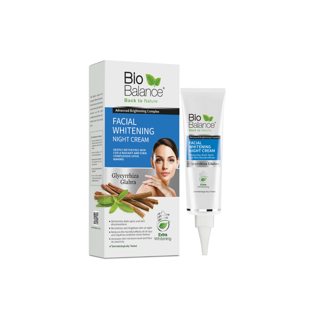 Biobalance Facial Whitening Night Cream -60ml product available at family pharmacy online buy now at qatar doha