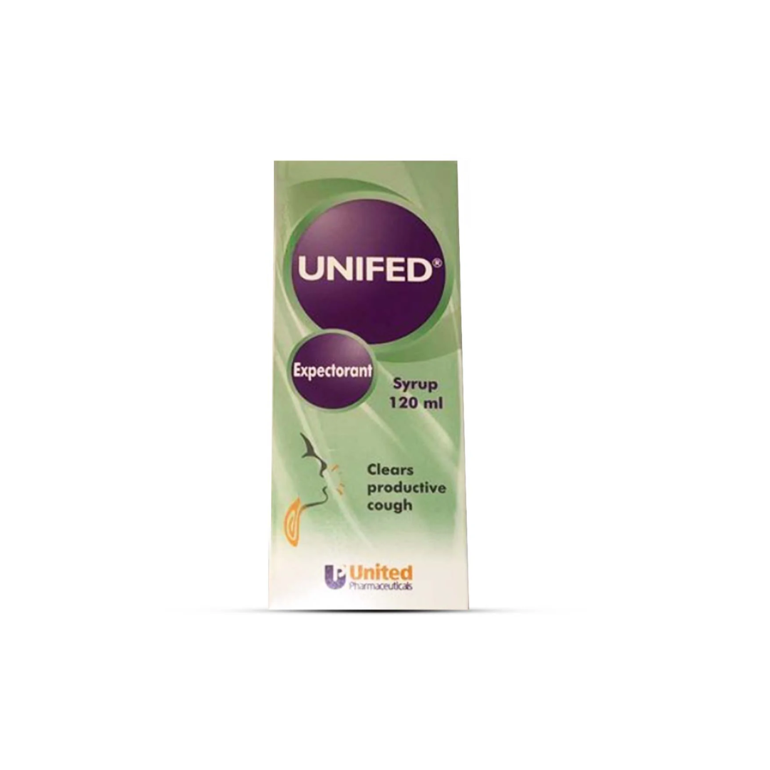 Unifed Expectorant Syrup 120ml product available at family pharmacy online buy now at qatar doha