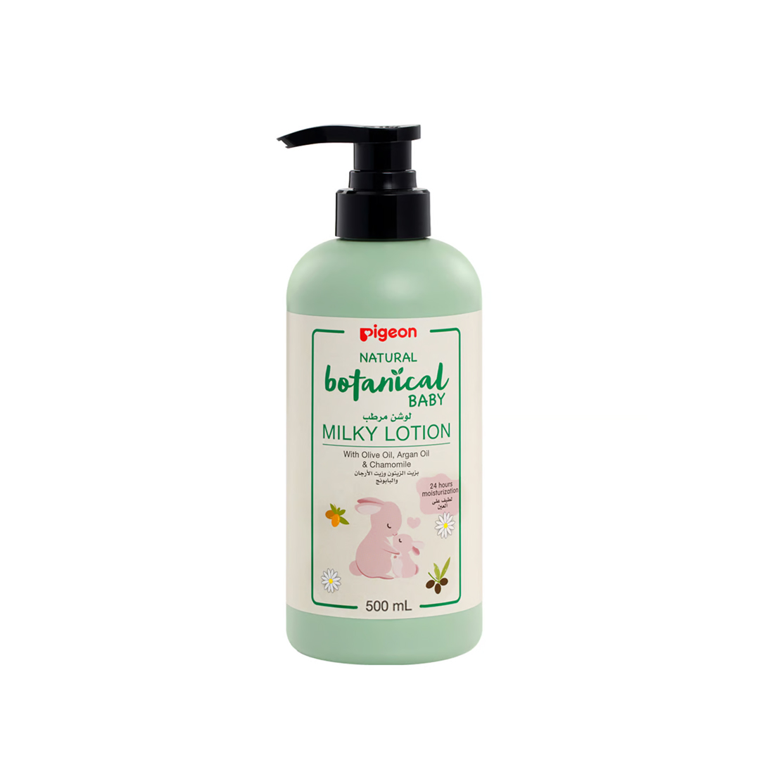 Pigeon Baby Milky Lotion 500ml product available at family pharmacy online buy now at qatar doha
