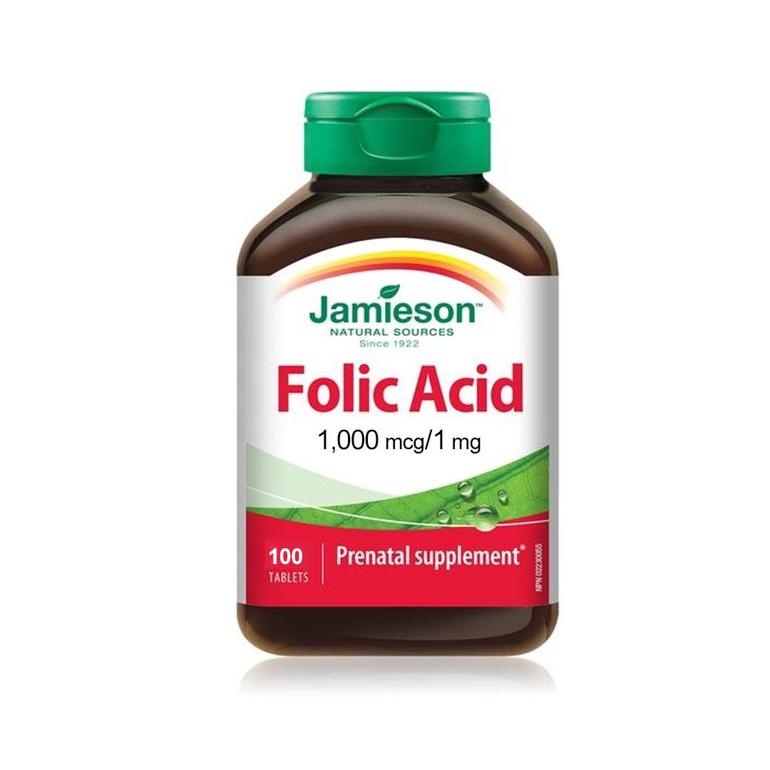 Jamison Folic Acid 1000mg Tablets 100.s product available at family pharmacy online buy now at qatar doha