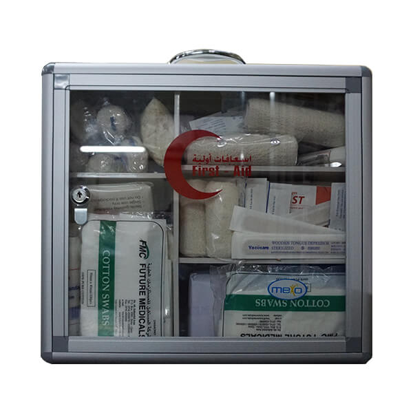 buy online First Aid Box Metal #xl - Lrd Filled  Qatar Doha