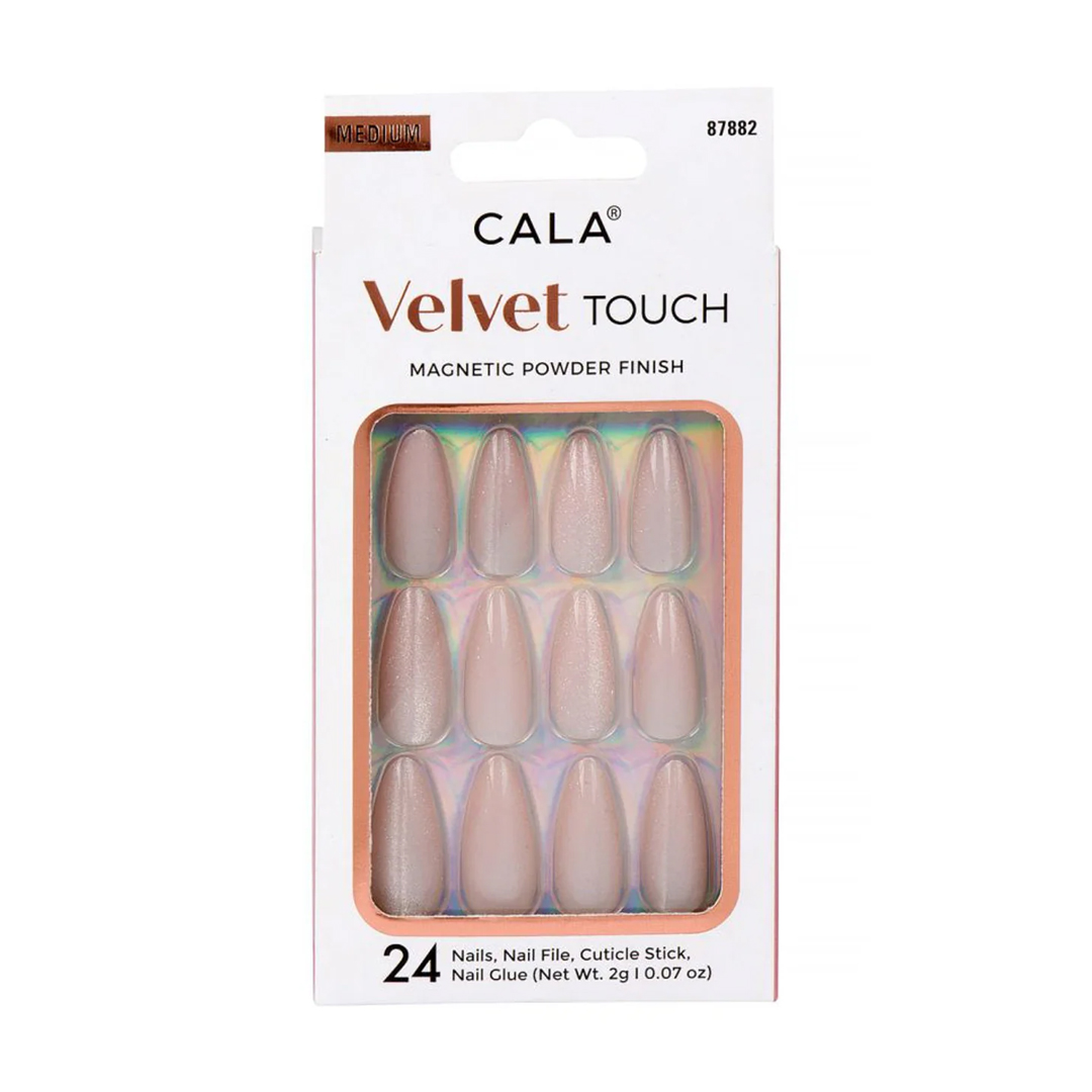 Cala velvet nails 24's- 87882 product available at family pharmacy online buy now at qatar doha