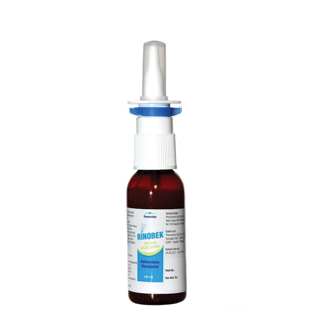 buy online Rinobek 100mcg Nasal Spray 200 Doses 1  Qatar Doha