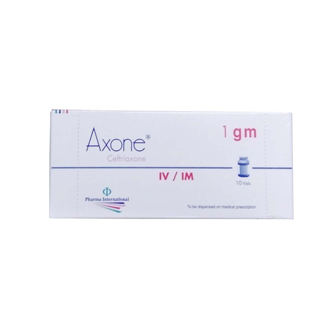 Axone 1G Im/Iv Vials 10'S product available at family pharmacy online buy now at qatar doha
