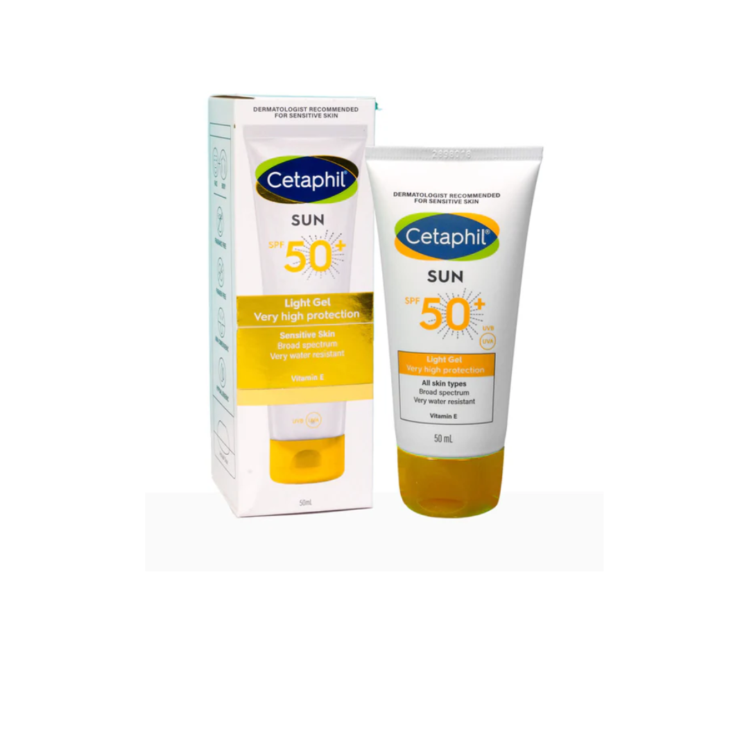 GALDERMA CETAPHIL SUN SPF 50+ LIGHT GEL 50ML product available at family pharmacy online buy now at qatar doha