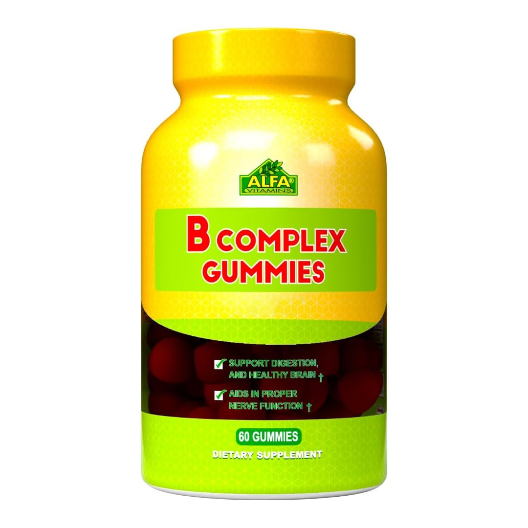 Alfa B Complex Gummies 60.s product available at family pharmacy online buy now at qatar doha