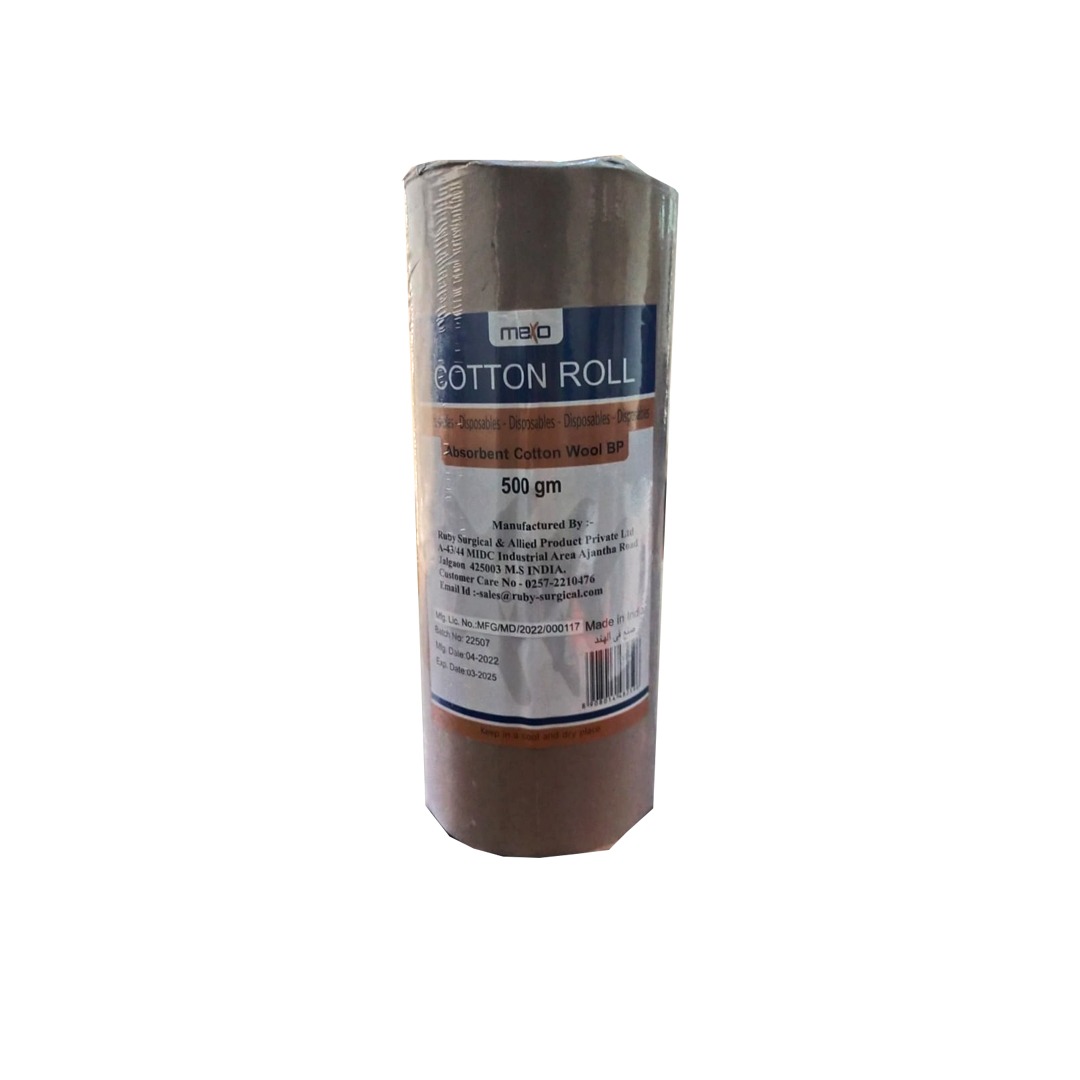 buy online Absorbant Cotton Roll Brown Wrap - Mexo 500gm  Qatar Doha