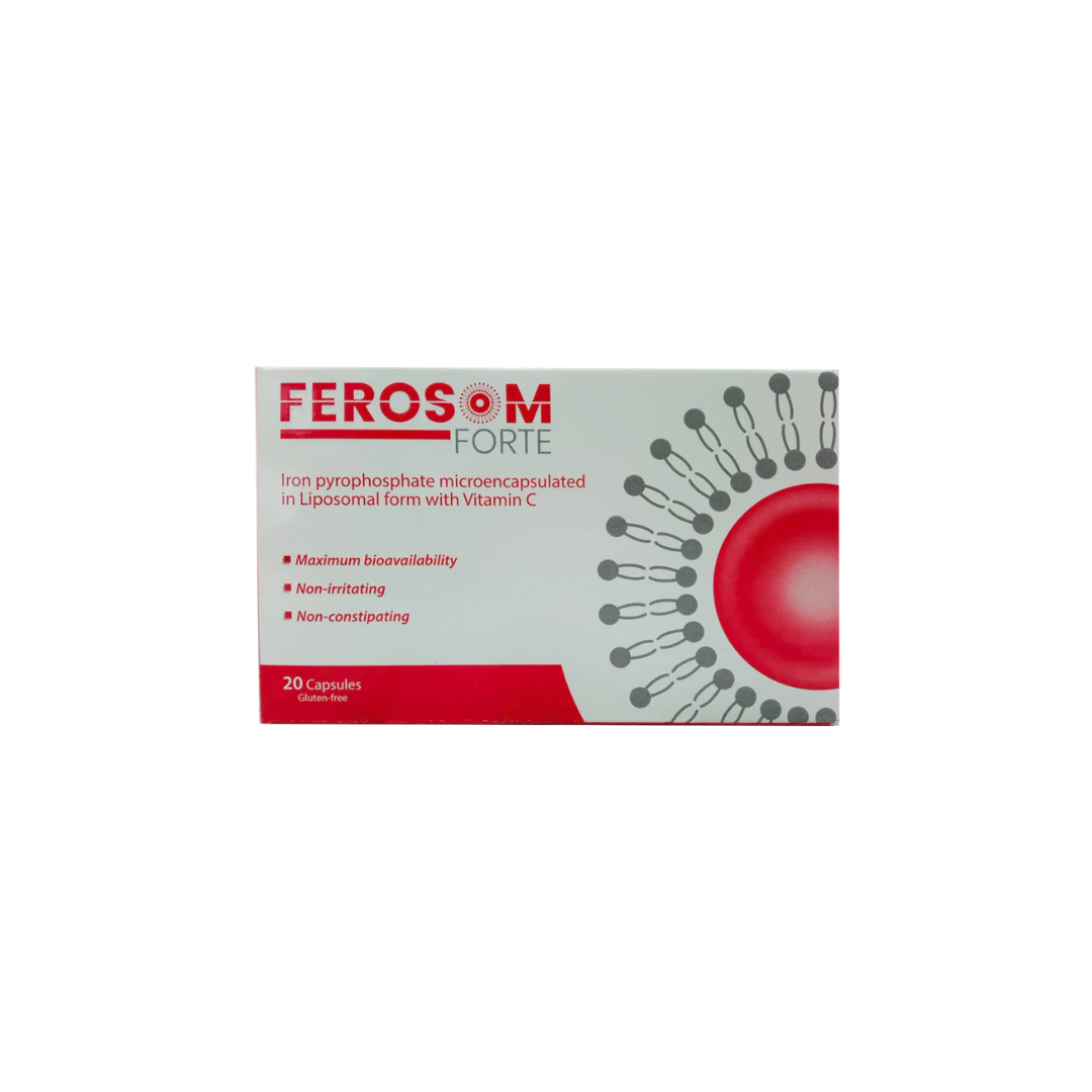 Ferosom Forte Capsule 20.s product available at family pharmacy online buy now at qatar doha