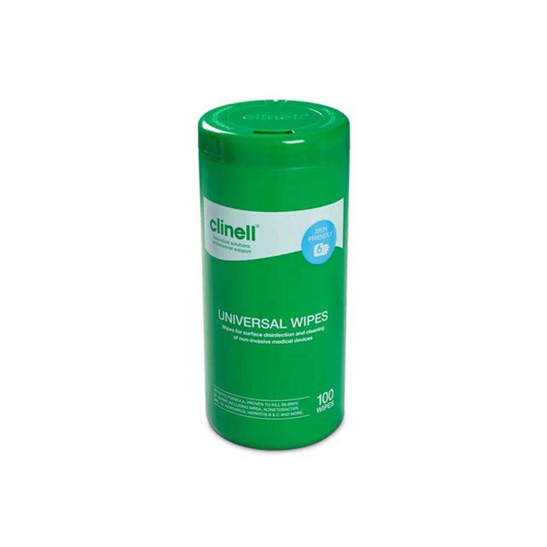 buy online CLINELL UNIVERSAL WIPES TUB 100'S 1  Qatar Doha